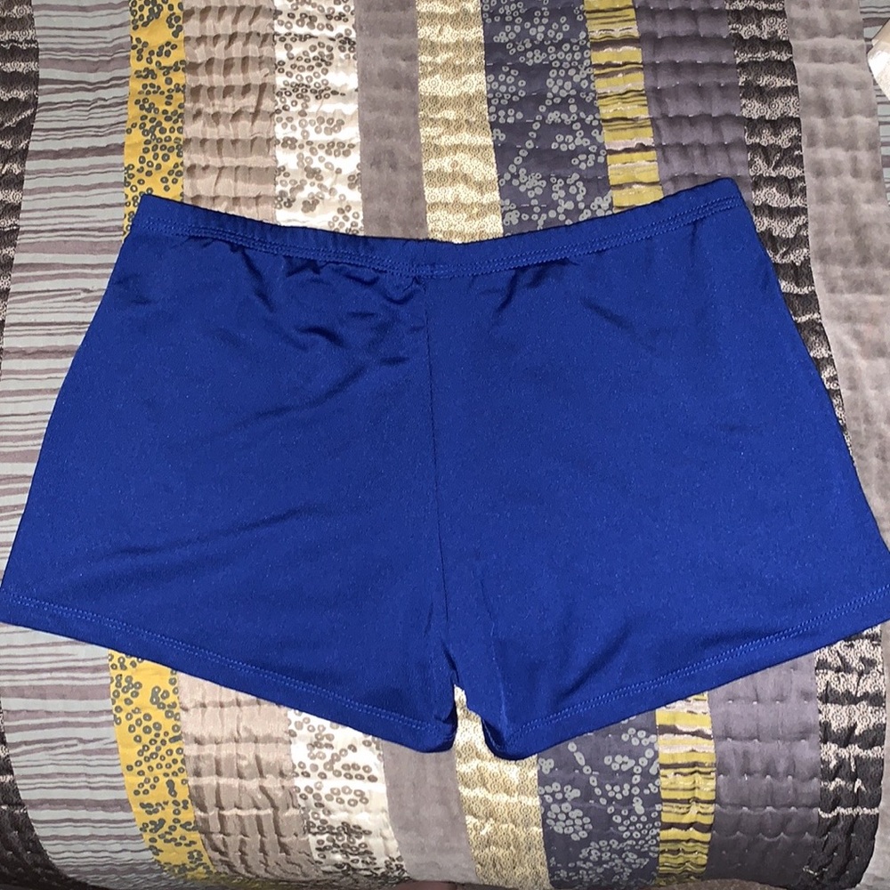 Royal Blue Spandex Shorts